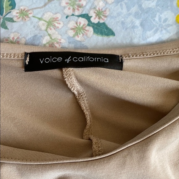 Voice of California tan dress - Picture 5 of 5